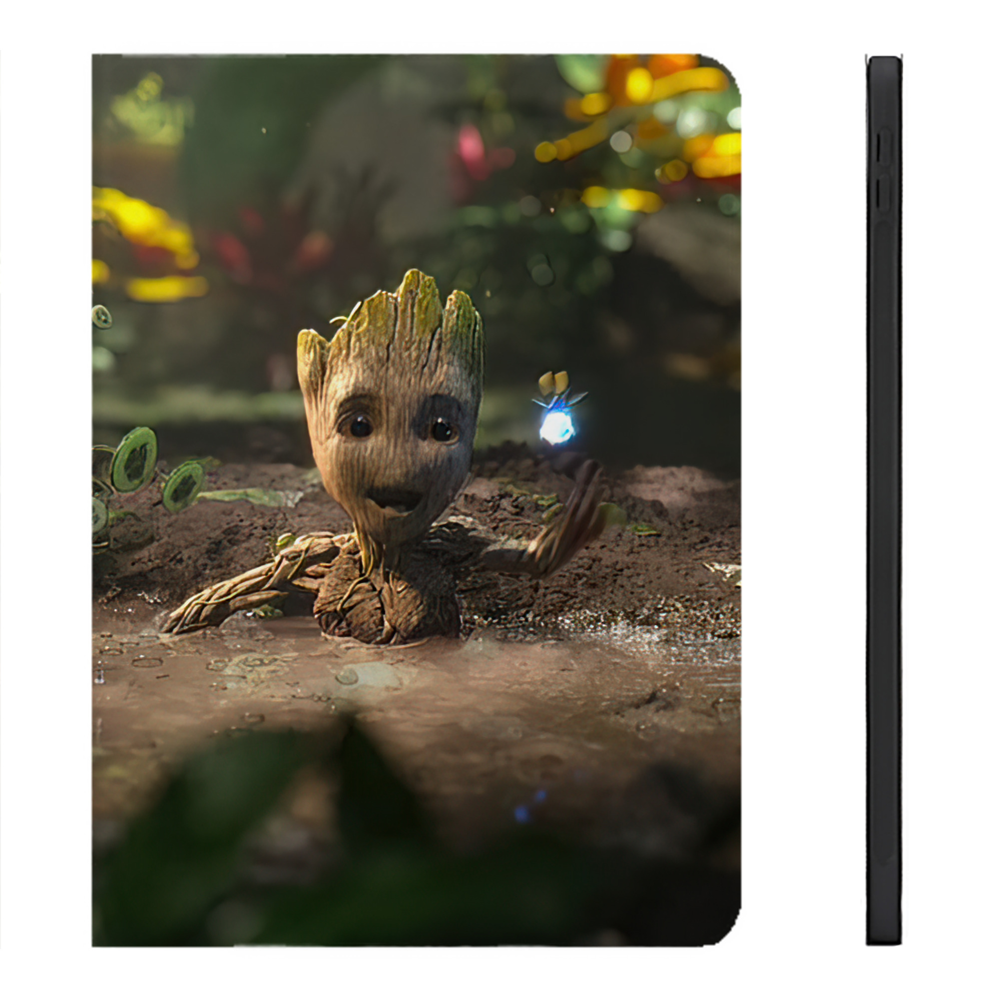 （画像用） アベンジャーズ The Avengers IPadケース ペンホルダー付き ブックスタイルデザイン